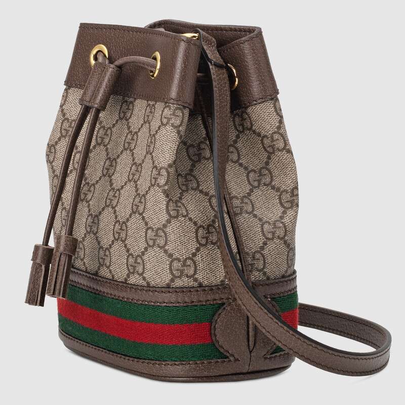 Gucci Ophidia Mini GG Bucket Bag Shoulder Bag 550620